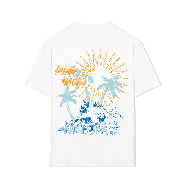 Grateful Summer T-shirt - white