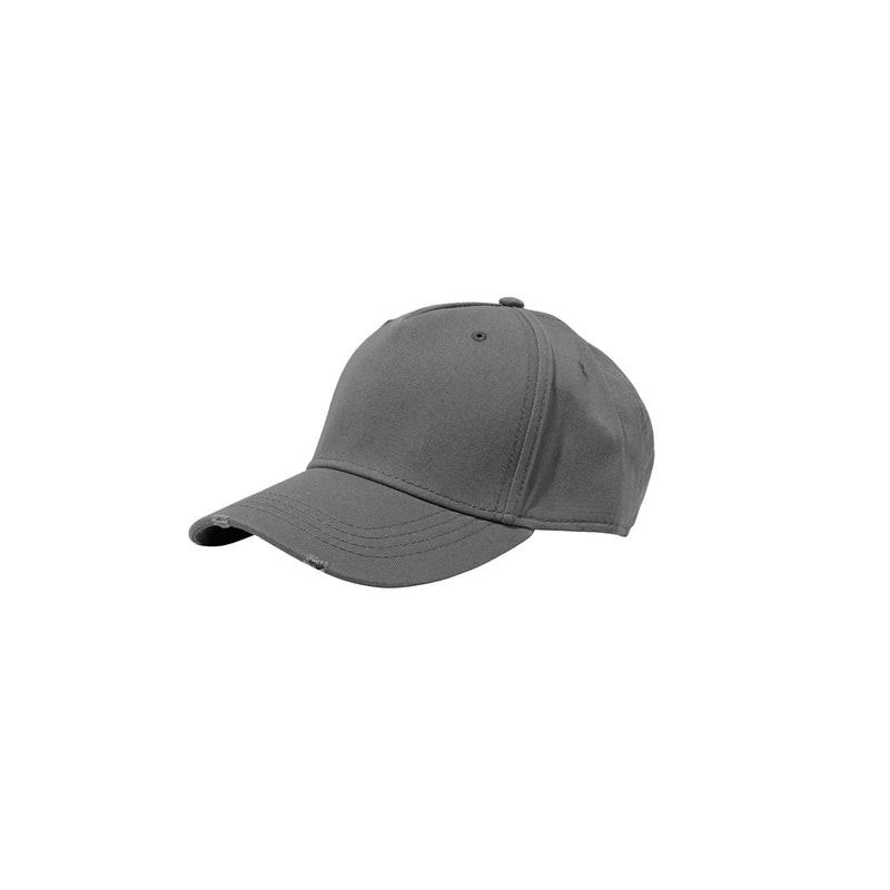 Distressed Baseball Cap - Charcoal