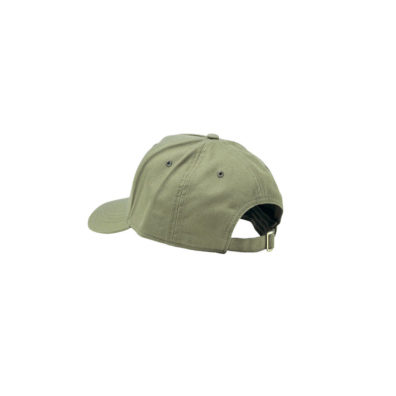 Distressed Baseball Cap - Olive