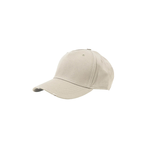 Distressed Baseball Cap - Stone