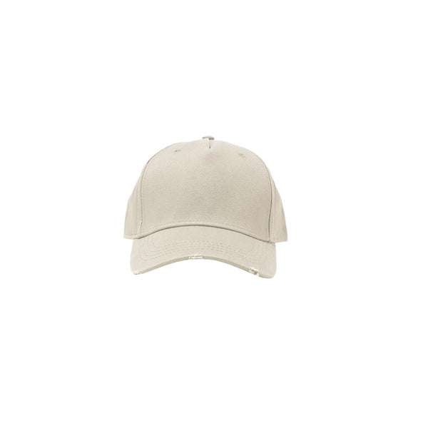 Distressed Baseball Cap - Stone