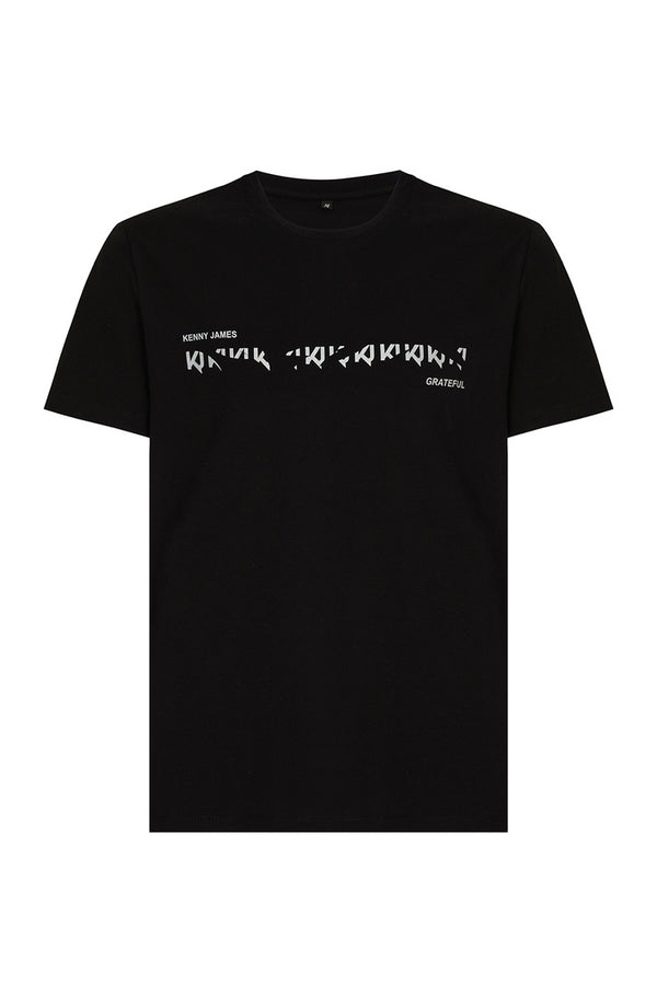 KJ Reflective T-Shirt - Black