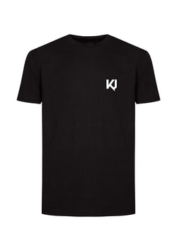 KJ Logo Tee - Black/White