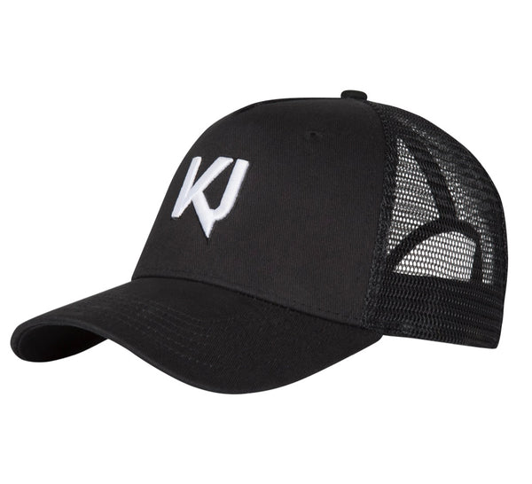 KJ Trucker Cap - Black/White