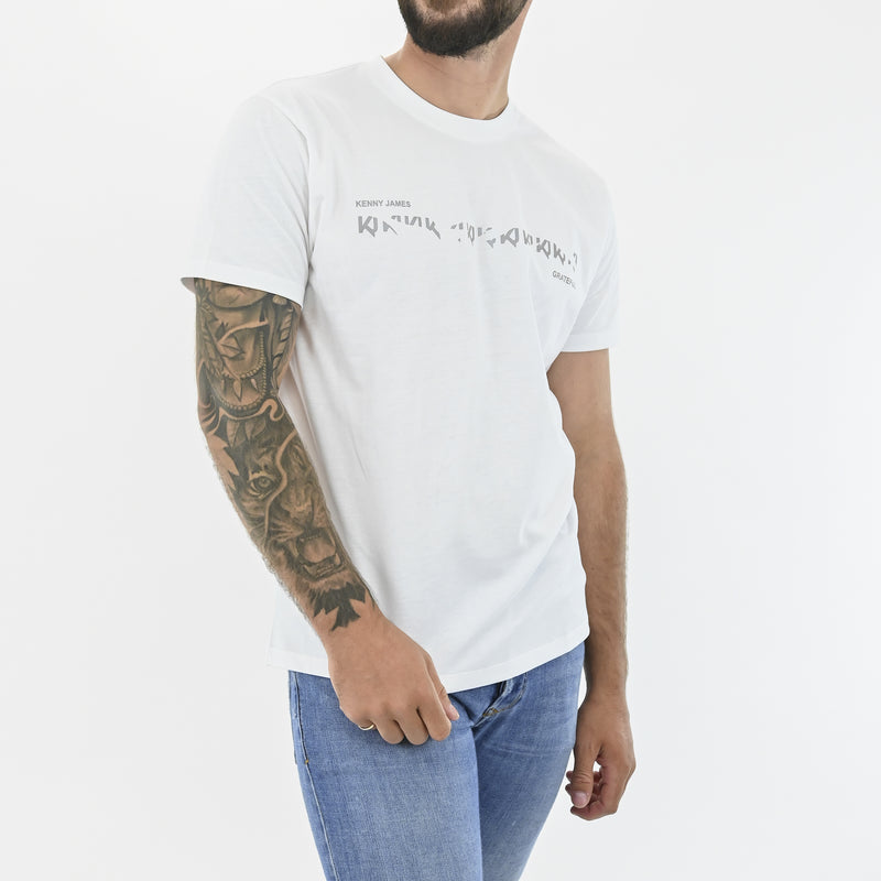 KJ Reflective T-Shirt - White
